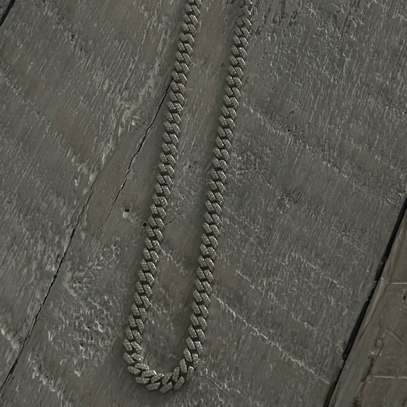 925 Sterling Silver, Cuban Link Chain, Brand New - Picture 7 of 8